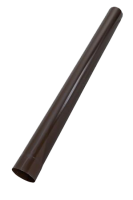 Труба водосточная, сталь, d-90 мм, коричневый, L-1 м, Aquasystem